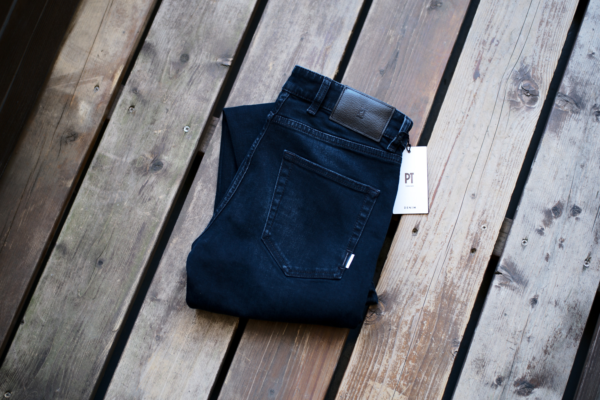 PT TORINO DENIM “ROCK” BLACK・SK09 2022秋冬 【ご予約開始】ピーティートリノデニム ロック ストレッチデニムパンツ ダメージデニム クラッシュデニム 愛知 名古屋 Alto e Diritto altoediritto アルトエデリット