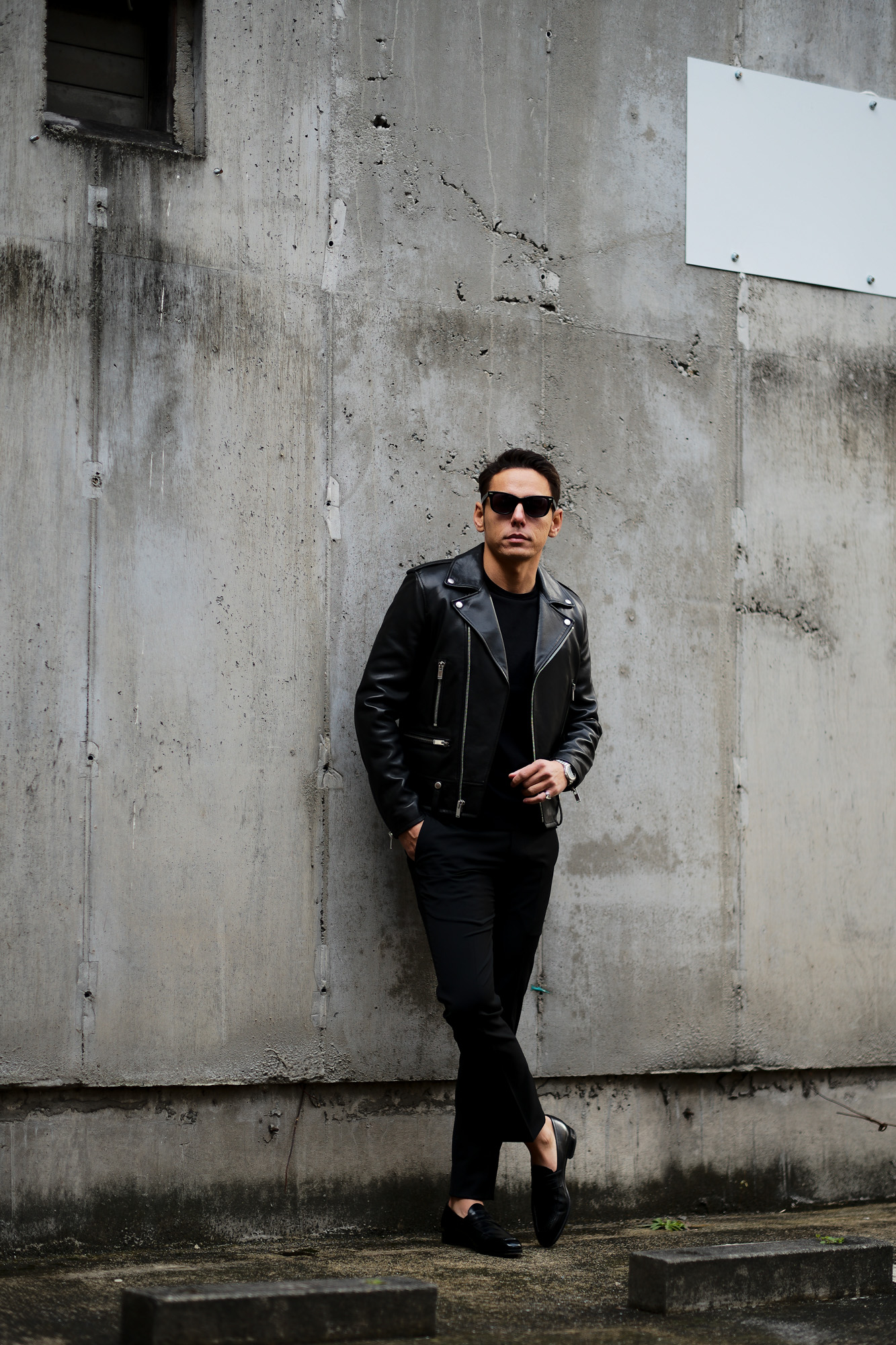 SAINT LAURENT (サンローラン) L01 MOTORCYCLE JACKET (モーター ...