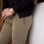 cuervo bopoha (クエルボ ヴァローナ) Sartoria Collection (サルトリア コレクション) Hedi (エディ) WASHABLE 2WAY SUPER COMFORT NYLON ウォッシャブル ストレッチ ナイロン タイトフィット パンツ BEIGE (ベージュ) MADE IN JAPAN (日本製) 2022春夏新作 【Special Model】のイメージ