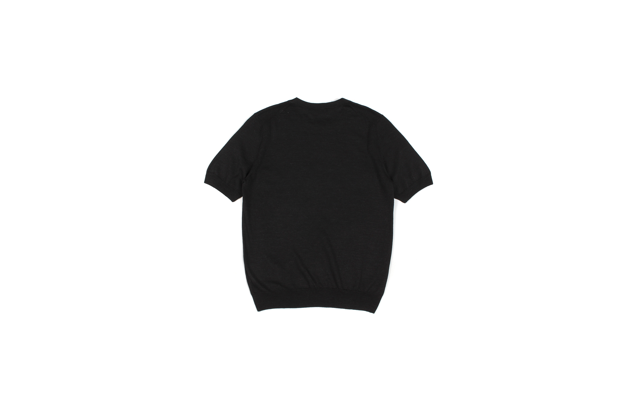 Gran Sasso (グランサッソ) Cashmere Silk Linen Knit T-shirt (カシミヤシルクリネン ニット Tシャツ) クルーネック ニット Tシャツ BLACK (ブラック・099) made in italy (イタリア製) 2022 春夏新作 【入荷しました】【フリー分発売開始】愛知 名古屋 Alto e Diritto altoediritto アルトエデリット