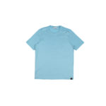 Gran Sasso (グランサッソ) Crew Neck T-shirt (クルーネック Tシャツ) Mercerised Cotton マーセライズドコットン Tシャツ SAX (サックス・541) made in italy (イタリア製) 2022春夏新作 【入荷しました】【フリー分発売開始】のイメージ
