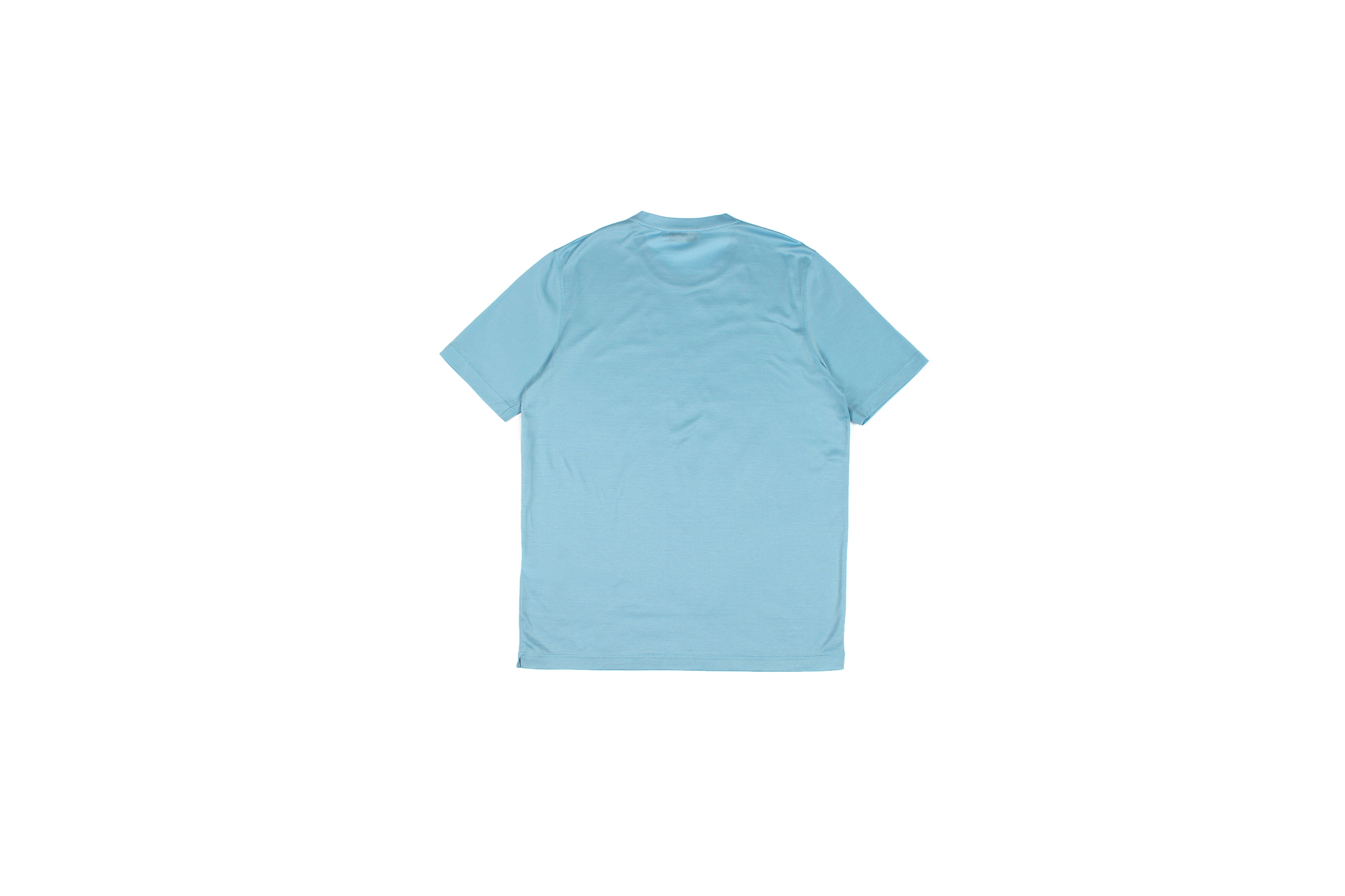 Gran Sasso (グランサッソ) Crew Neck T-shirt (クルーネック Tシャツ) Mercerised Cotton マーセライズドコットン Tシャツ SAX (サックス・541) made in italy (イタリア製) 2022秋冬新作 【入荷しました】【フリー分発売開始】愛知 名古屋 Alto e Diritto altoediritto アルトエデリット