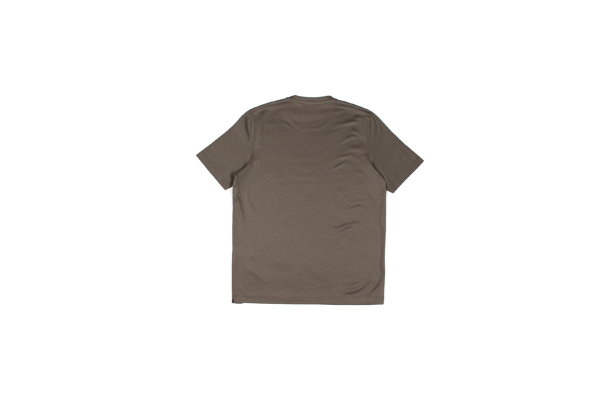 Gran Sasso (グランサッソ) Crew Neck T-shirt (クルーネック Tシャツ) Mercerised Cotton マーセライズドコットン Tシャツ TAUPE (トープ・171) made in italy (イタリア製) 2022春夏新作 【入荷しました】【フリー分発売開始】愛知 名古屋 Alto e Diritto altoediritto アルトエデリット