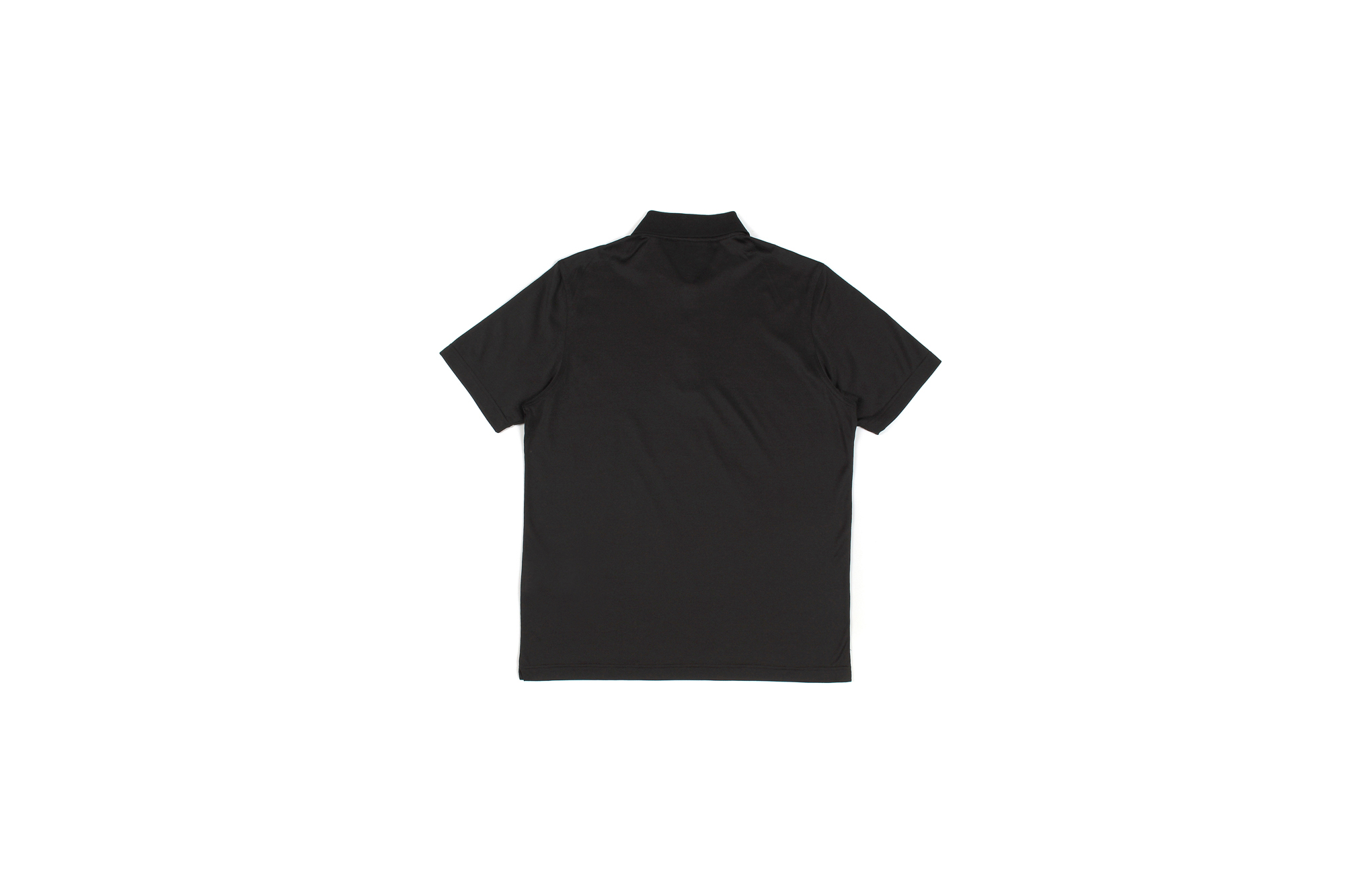 Gran Sasso (グランサッソ) Silk Polo Shirt (シルクポロシャツ) SETA (シルク 100%) シルク ポロシャツ BLACK (ブラック・303) made in italy (イタリア製) 2022 春夏新作 【入荷しました】【フリー分発売開始】愛知 名古屋 Alto e Diritto altoediritto アルトエデリット 