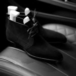 Yohei Fukuda // “3 Eyelet Chukka Boots” Black Suede Leather BLACK 【Alto e Diritto 別注】【Special Model】のイメージ