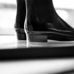 Yohei Fukuda(ヨウヘイフクダ) Wholecut Chelsea Boots Goldanil Leather MIDNIGHT BLUE(ミッドナイトブルー) 2022【Alto e Diritto 別注】【Special Model // Rock】のイメージ