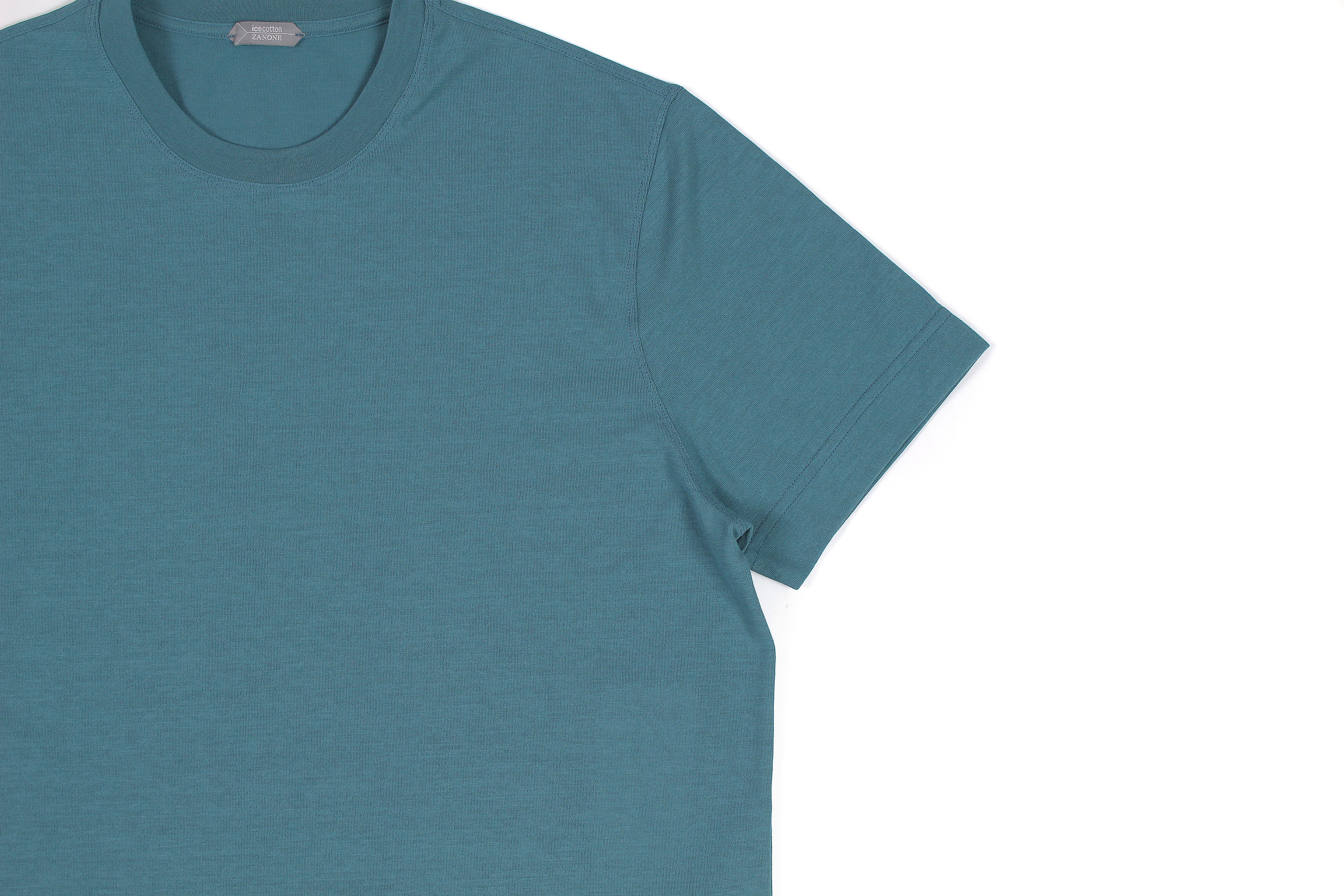 ZANONE(ザノーネ) Crew Neck T-shirt (クルーネックTシャツ) ice cotton アイスコットン Tシャツ TURQUOISE (ターコイズ・Z2362) MADE IN ITALY(イタリア製) 2022春夏新作 【入荷しました】 【フリー分発売開始】愛知 名古屋 Alto e Diritto altoediritto アルトエデリット