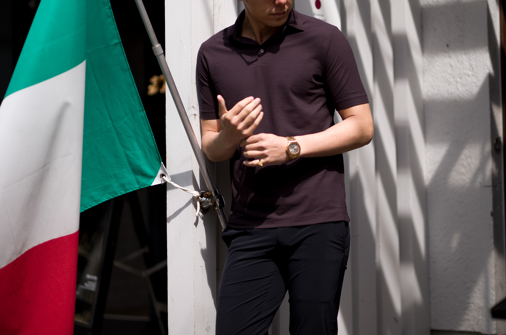 ZANONE(ザノーネ) Polo Shirt ice cotton アイスコットン ポロシャツ BROWN (ブラウン・Z1094) made in italy (イタリア製) 2022 春夏新作 【入荷しました】【フリー分発売開始】愛知 名古屋 ALto e Diritto altoediritto アルトエデリット