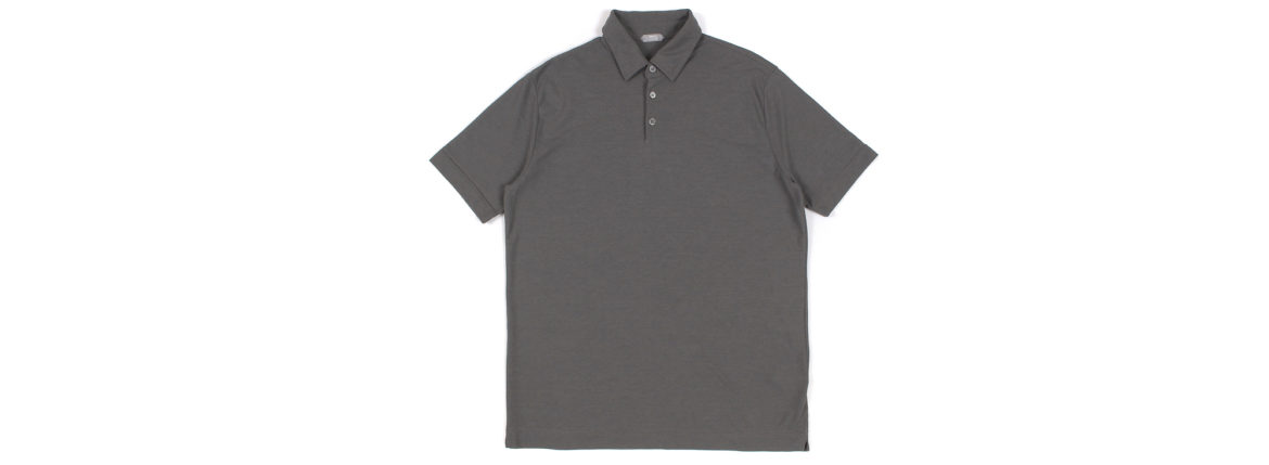 ZANONE(ザノーネ) Polo Shirt ice cotton アイスコットン ポロシャツ GRAY (グレー・Z0914) made in italy (イタリア製) 2022 春夏新作 【入荷しました】【フリー分発売開始】愛知 名古屋 ALto e Diritto altoediritto アルトエデリット