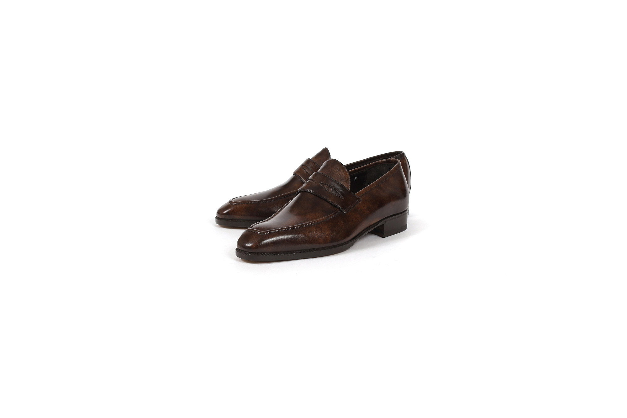 AUBERCY (オーベルシー) LUPIN 3565 Coin Loafer (ルパン) MUSEUM CALF ミュージアムカーフ ドレスシューズ ローファー DARK BROWN (ダークブラウン) made in italy (イタリア製) 2022 春夏新作 愛知 名古屋 Alto e Diritto altoediritto アルトエデリット