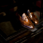 AUBERCY (オーベルシー) LUPIN 3565 Coin Loafer (ルパン) MUSEUM CALF ミュージアムカーフ ドレスシューズ ローファー DARK BROWN (ダークブラウン) made in italy (イタリア製) 2022 春夏新作 【入荷しました】【フリー分発売開始】のイメージ