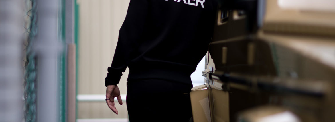 FIXER (フィクサー) FPK-04 Technical Jersey hoodie テクニカルジャージー フーディー BLACK (ブラック) 【ご予約開始】【2022.4.07(Thu)～2022.4.24(Sun)】 愛知 名古屋 Alto e Diritto altoediritto アルトエデリット パーカー