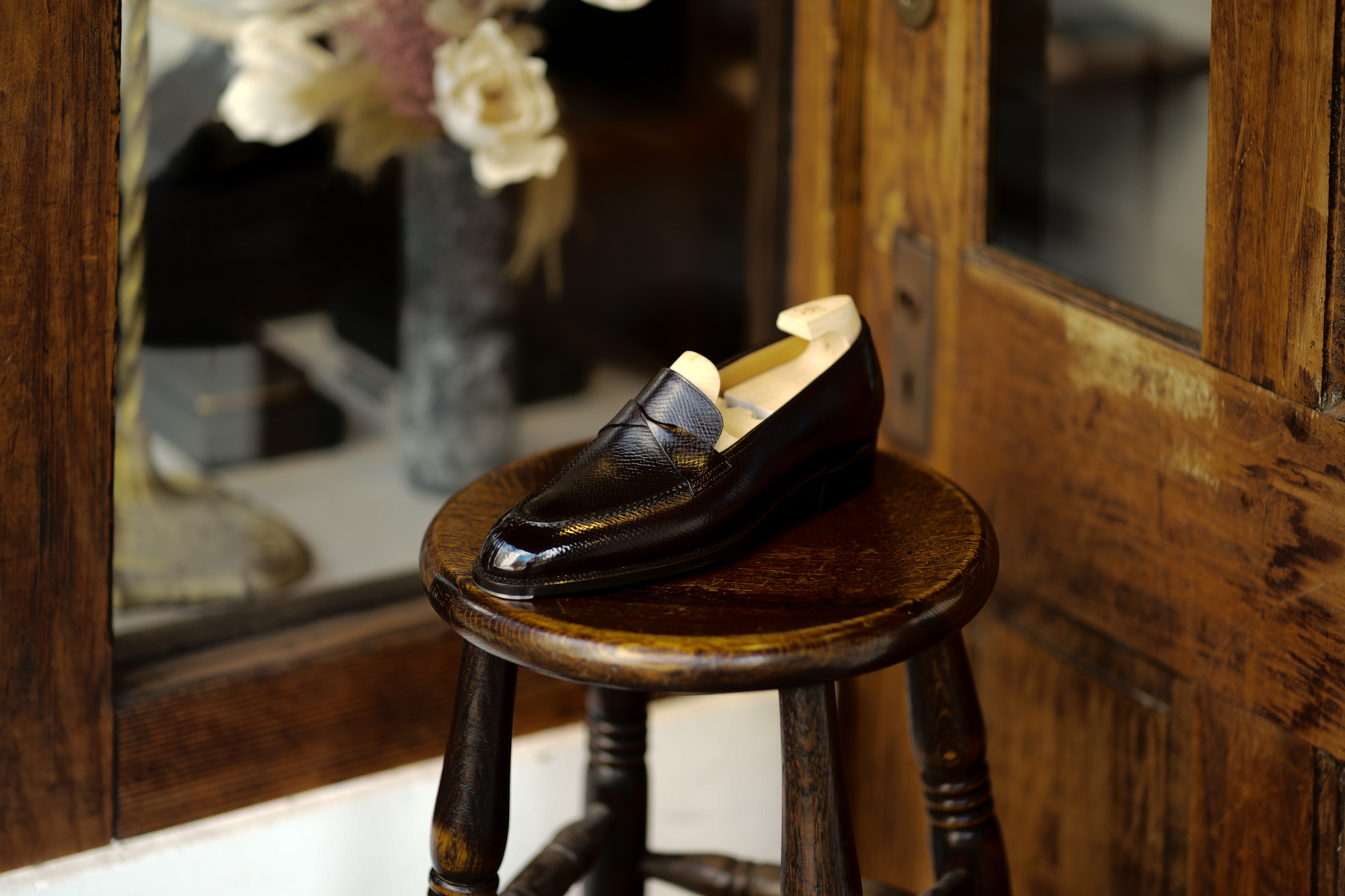 Yohei Fukuda "Butterfly Loafer" Grained Calf ヨウヘイフクダ 福田洋平 バタフライローファー ダークブラウン ブラウン ブラック MTO ビスポーク 愛知 名古屋 Alto e Diritto altoediritto アルトエデリット