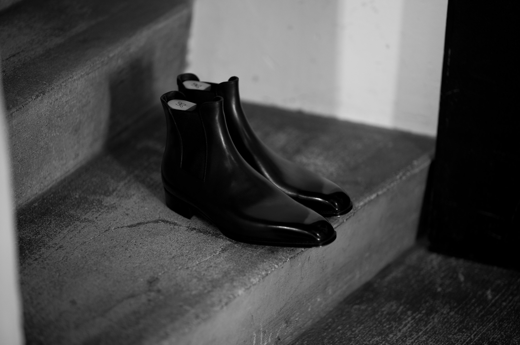 Yohei Fukuda(ヨウヘイフクダ) Wholecut Chelsea Boots Calf Leather MIDNIGHT BLUE(ミッドナイトブルー) 2022【Alto e Diritto 別注】【Special Model // Rock】愛知 名古屋 Alto e Diritto altoediritto アルトエデリット レザーブーツ チェルシーブーツ ロック