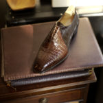 Yohei Fukuda “Whole Cut Oxford” Porosus Crocodile 【Special Model】【オーダー会開催 / 2022.4.23(sat)-2022.4.24(sun)】のイメージ