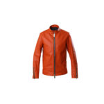 cuervo bopoha (クエルボ ヴァローナ) Satisfaction Leather Collection (サティスファクション レザー コレクション) RICHARD (リチャード) CALF SKIN (シュリンクカーフレザー) シングル ライダース ジャケット ORANGE (オレンジ) MADE IN JAPAN (日本製) 2022 【Special Model】【ご予約受付中】のイメージ