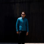 cuervo bopoha (クエルボ ヴァローナ) Satisfaction Leather Collection (サティスファクション レザー コレクション) RICHARD (リチャード) CALF SKIN (シュリンクカーフレザー) シングル ライダース ジャケット TURQUOISE (ターコイズ) MADE IN JAPAN (日本製) 2022 【Special Model】【ご予約開始】のイメージ