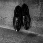 ENZO BONAFE(エンツォボナフェ) ART. EB-07 Tassel Loafer タッセルローファー LAMA LEATHER ラマレザー ドレスシューズ ローファー NERO(ブラック) made in italy (イタリア製) 2022 春夏新作のイメージ