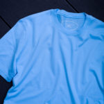 FEDELI(フェデリ) Crew Neck T-shirt (クルーネック Tシャツ) ギザコットン Tシャツ BLUE(ブルー・155) made in italy (イタリア製) 2023 春夏 【ご予約受付中】のイメージ