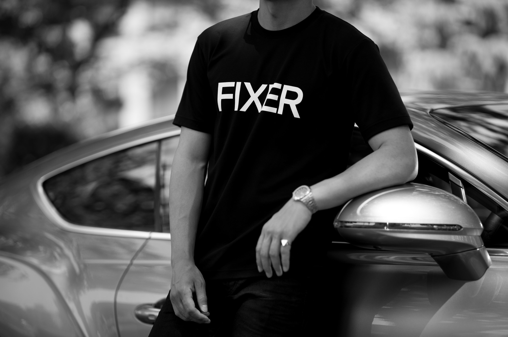 FIXER 23SS ロゴ Tシャツ フィクサー　干場 干場義雅着 FIXER フィクサー tシャツ