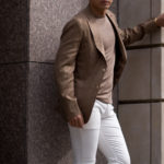 ISAIA “CORTINA” Silk,Cashmere,Linen “CHAMPAGNE GOLD” 2022春夏 【Special Model】のイメージ