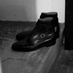 JOHN LOBB (ジョンロブ) ABBOT (アボット) 8695B Jodhpur Boots Black Calf ブラックカーフレザー ジョッパーブーツ BLACK (ブラック) Made In England (イギリス製)のイメージ