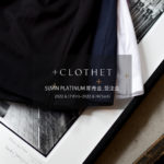 ＋CLOTHET / クロスクローゼット【SUVIN PLATINUM 即売会,受注会 2022.6.17(Fri)～6.19(Sun)】【Alto e Diritto 別注限定 「GOLD刺繍」】【Alto e Diritto 別注限定「0(XS)サイズ」】のイメージ
