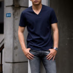 ＋CLOTHET / クロスクローゼット 【SUVIN PLATINUM 受注会 2023.10.07(Sat)～2023.10.08(Sun)】【Alto e Diritto 別注限定「0(XS)サイズ」】【WEB予約は10/08(日) 19時まで】【CLB-60042・NAVY】のイメージ