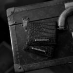 Georges de Patricia (ジョルジュ ド パトリシア) Cloud Crocodile (クラウド クロコダイル) 925 STERLING SILVER (925 スターリングシルバー) Niloticus Crocodile ニロティカス クロコダイル エキゾチックレザー カードケース NOIR (ブラック)のイメージ