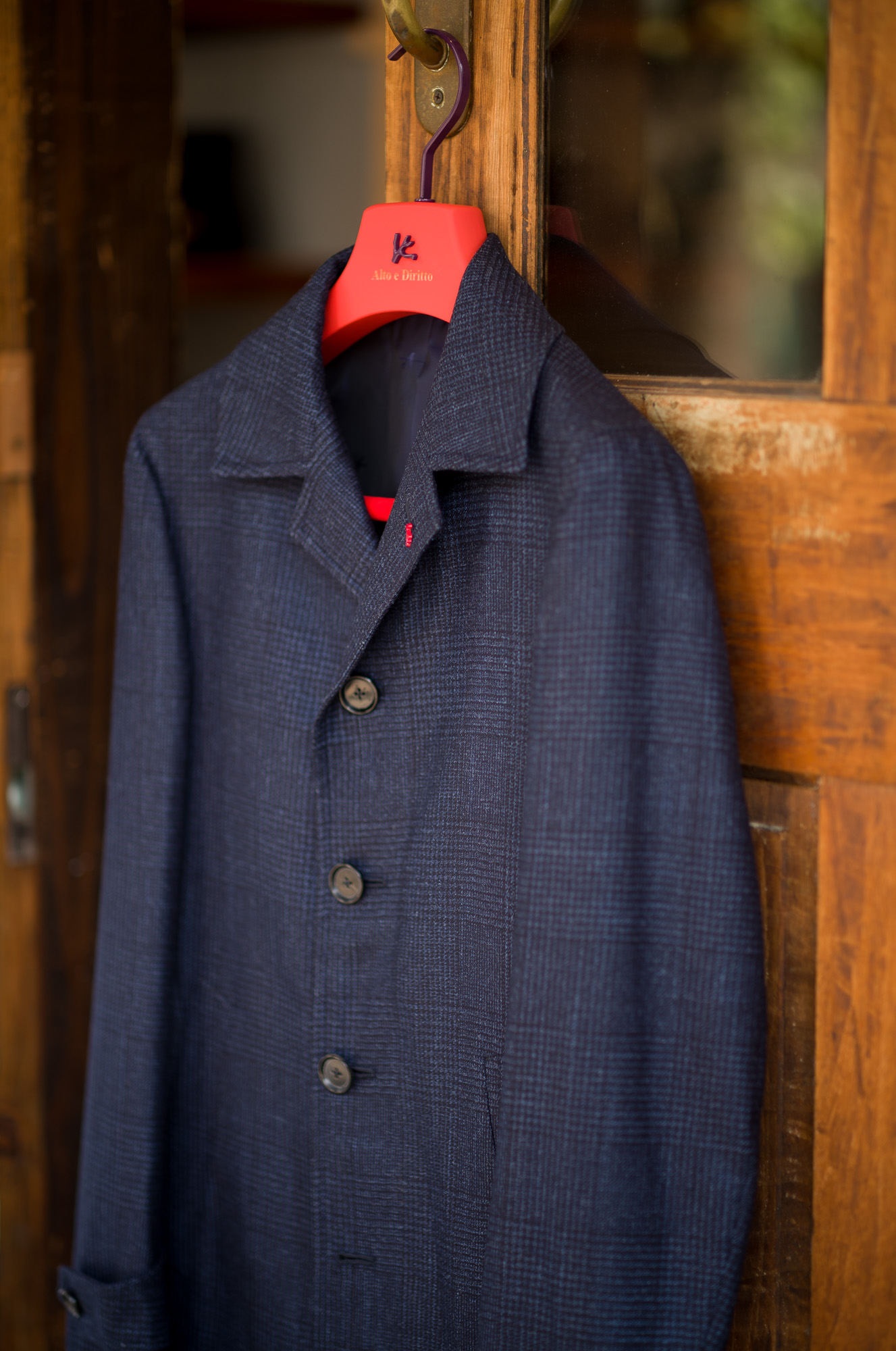 ISAIA(イザイア) CAPPOTTO(カポット) カシミヤ シルク カーコート NAVY(ネイビー) Made in italy (イタリア製) 2022秋冬【Special Model】愛知 名古屋 Alto e Diritto altoediritto アルトエデリット イザイア オーダー会 受注会