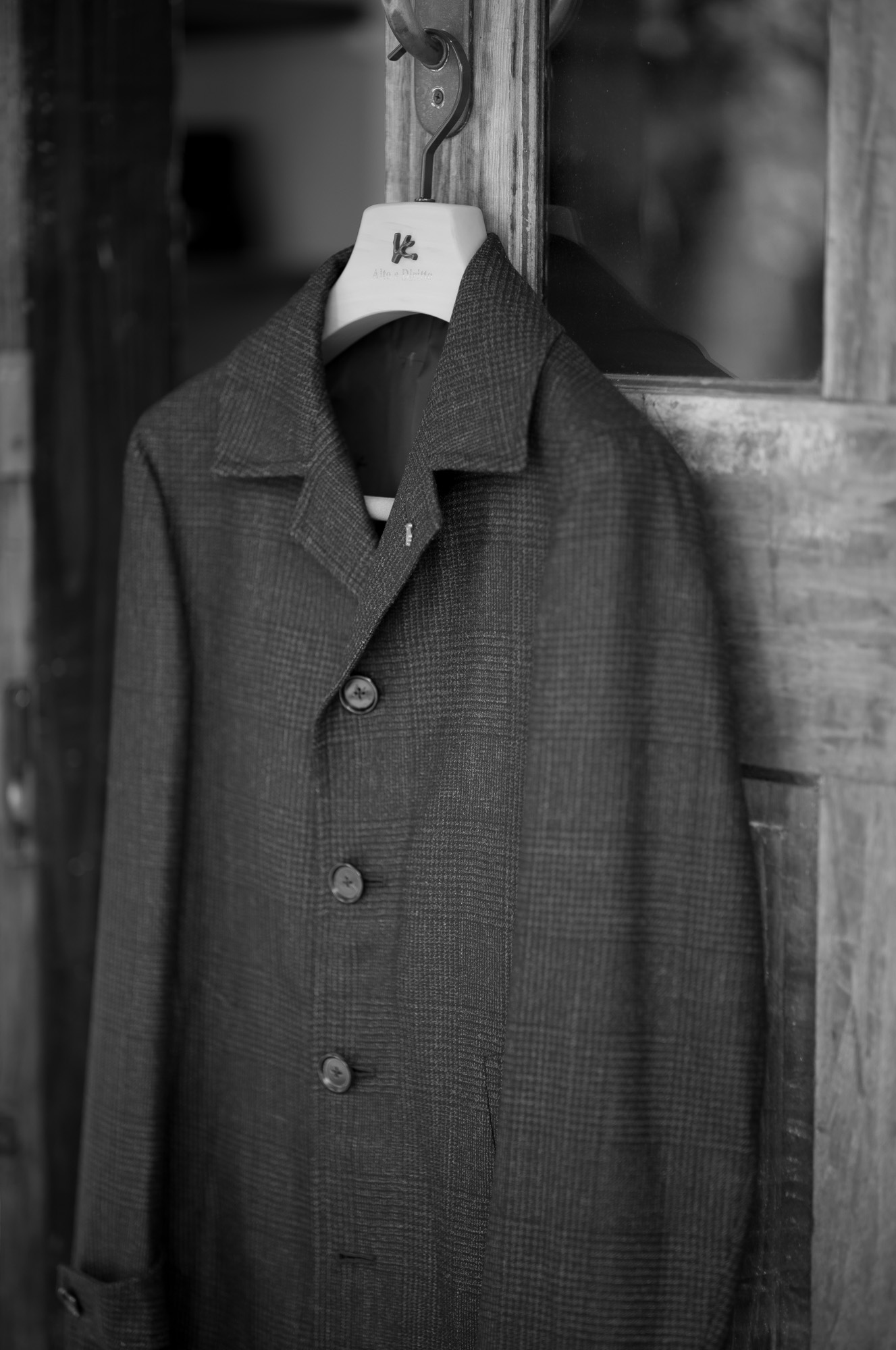 ISAIA(イザイア) CAPPOTTO(カポット) カシミヤ シルク カーコート NAVY(ネイビー) Made in italy (イタリア製) 2022秋冬【Special Model】愛知 名古屋 Alto e Diritto altoediritto アルトエデリット