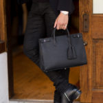 ACATE × cuervo bopoha (アカーテ × クエルボ ヴァローナ) KARIF (カリフ) Montblanc leather (モンブランレザー) トートバッグ レザーバッグ NERO(ネロ) MADE IN ITALY (イタリア製) 【Special Model】のイメージ