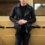 Balvenie Wilhelm (バルヴェニー ヴィルヘルム) No.01 DOUBLE RIDERS 925 SILVER (ナンバーゼロワン ダブルライダース 925シルバー) COW LEATHER (カウレザー) レザージャケット ダブルライダース ジャケット BLACK (ブラック) Made In England (イギリス製)のイメージ