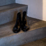 ENZO BONAFE “ART.3993” Zip up Boots Du Puy Vitello NERO 2022のイメージ