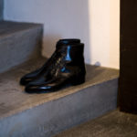 ENZO BONAFE “ART.4009 MOD” Tanker Boots Du Puy Vitello NERO 2022のイメージ