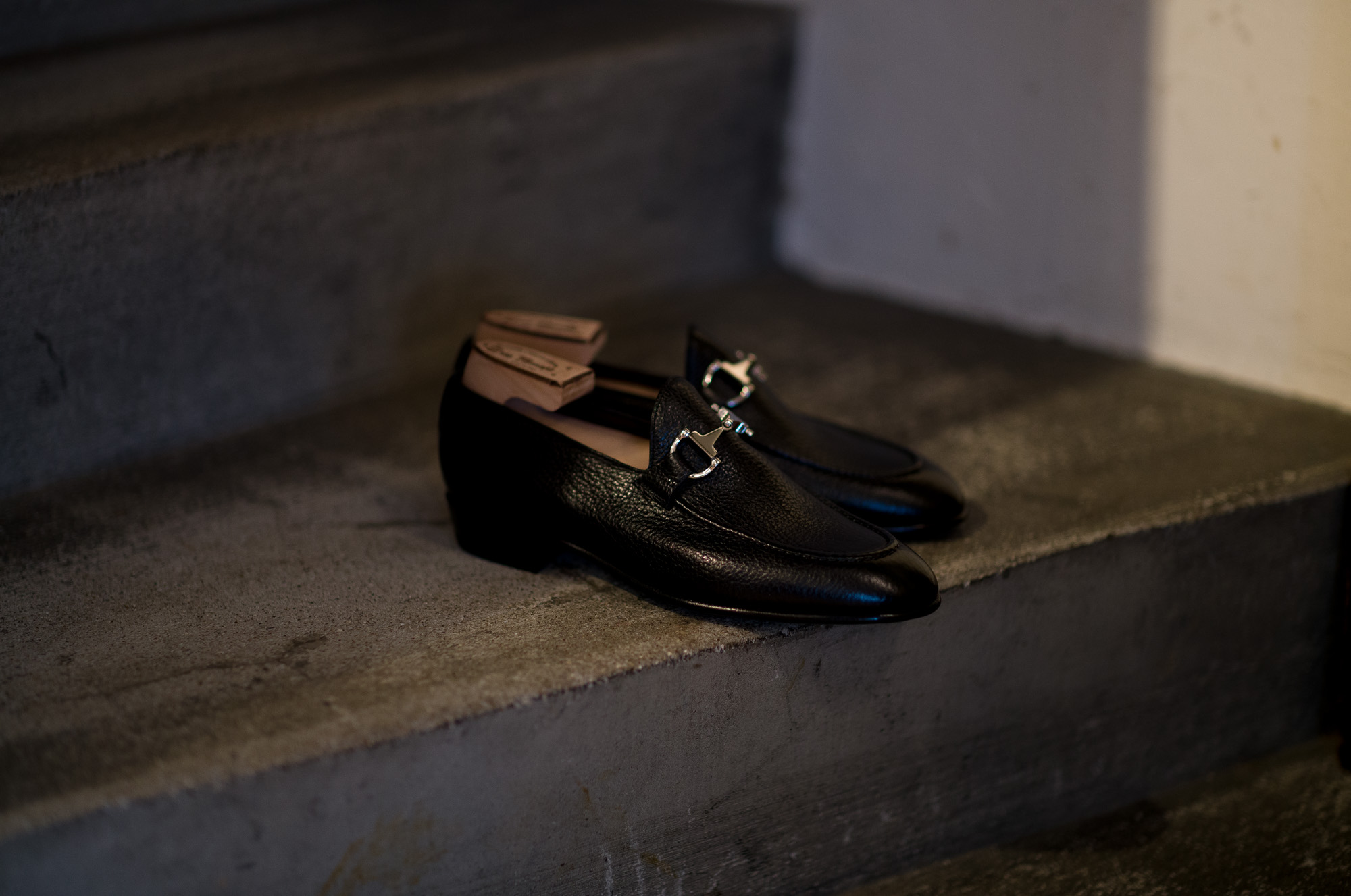 ENZO BONAFE "ART.4070" SLIP ON FJORD LEATHER NERO 2022 エンツォボナフェ スリッポン FJORDレザー ブラック 愛知 名古屋 Alto e Diritto altoediritto アルトエデリット