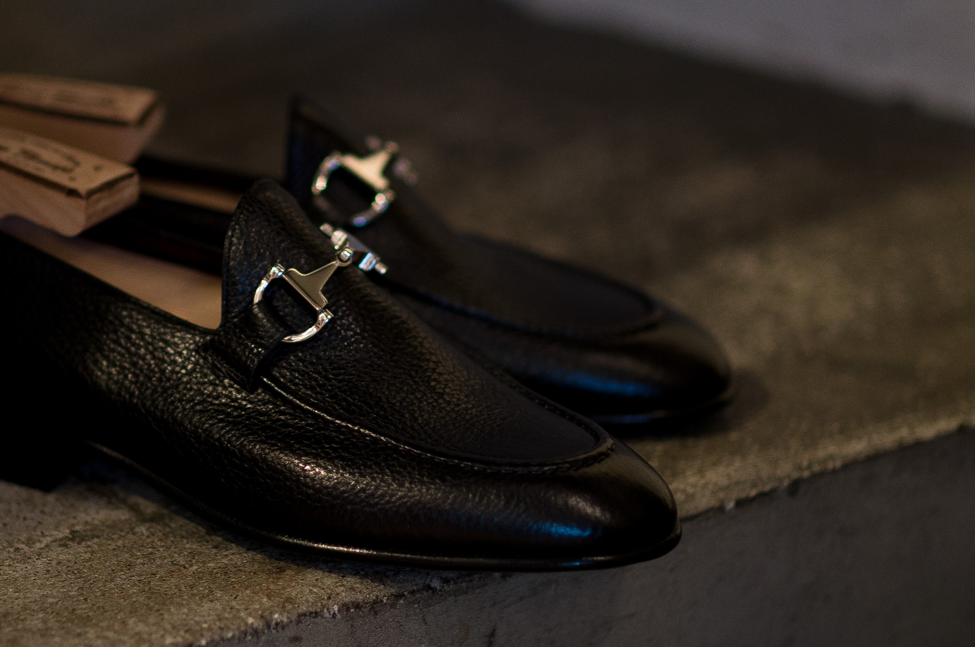 ENZO BONAFE "ART.4070" SLIP ON FJORD LEATHER NERO 2022 エンツォボナフェ スリッポン FJORDレザー ブラック 愛知 名古屋 Alto e Diritto altoediritto アルトエデリット