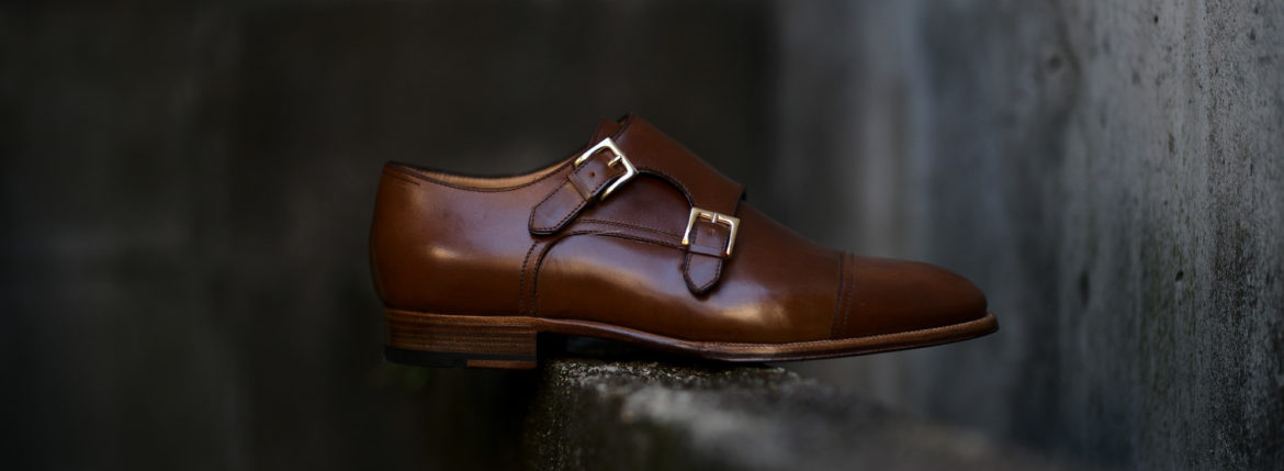 ENZO BONAFE "ART.EB-27" Double Monk Strap Shoes Horween Shell Cordovan Leather エンツォボナフェ ダブルモンクストラップシューズ ホーウィン シェル コードバン 愛知 名古屋 Alto e Diritto altoediritto アルトエデリット