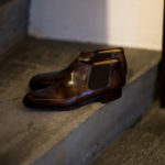 ENZO BONAFE “CARY GRANT III” MUSEUM CALF Side gore Boots DARK BROWN 2022のイメージ
