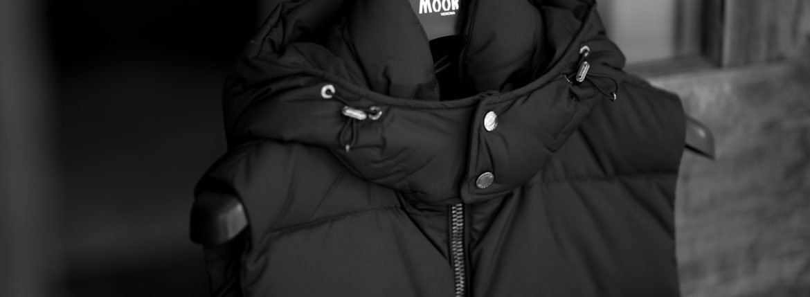 MOORER (ムーレー) FIRE-WK (フェイヤー) Nylon Down Vest ナイロン ダウンベスト AVORIO(ホワイト) Made in italy (イタリア製) 2022 秋冬MOORER (ムーレー) FIRE-WK (フェイヤー) Nylon Down Vest ナイロン ダウンベスト NERO (ブラｌック) Made in italy (イタリア製) 2022 秋冬altoediritto　アルトエデリット ベスト ナイロンダウン 防寒