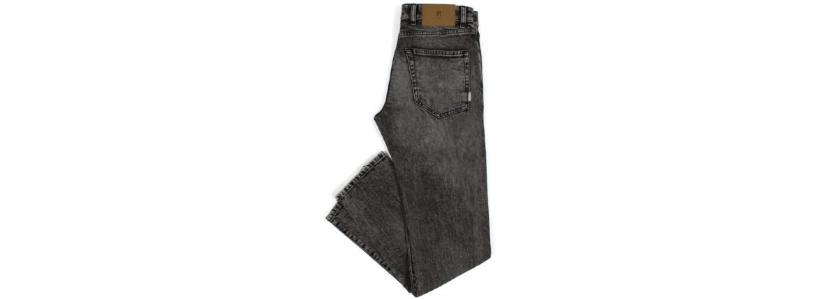 PT TORINO DENIM (ピーティートリノデニム) ROCK (ロック) SKINNY FIT (スキニーフィット) RECYCLED COTTON STRETCH BLACK DENIM 12 Oz ストレッチ デニムパンツ HARDWASH GRAY (ハードウォッシュグレー・LT73) 2022 春夏新作 愛知 名古屋 Alto e Diritto altoediritto アルトエデリット