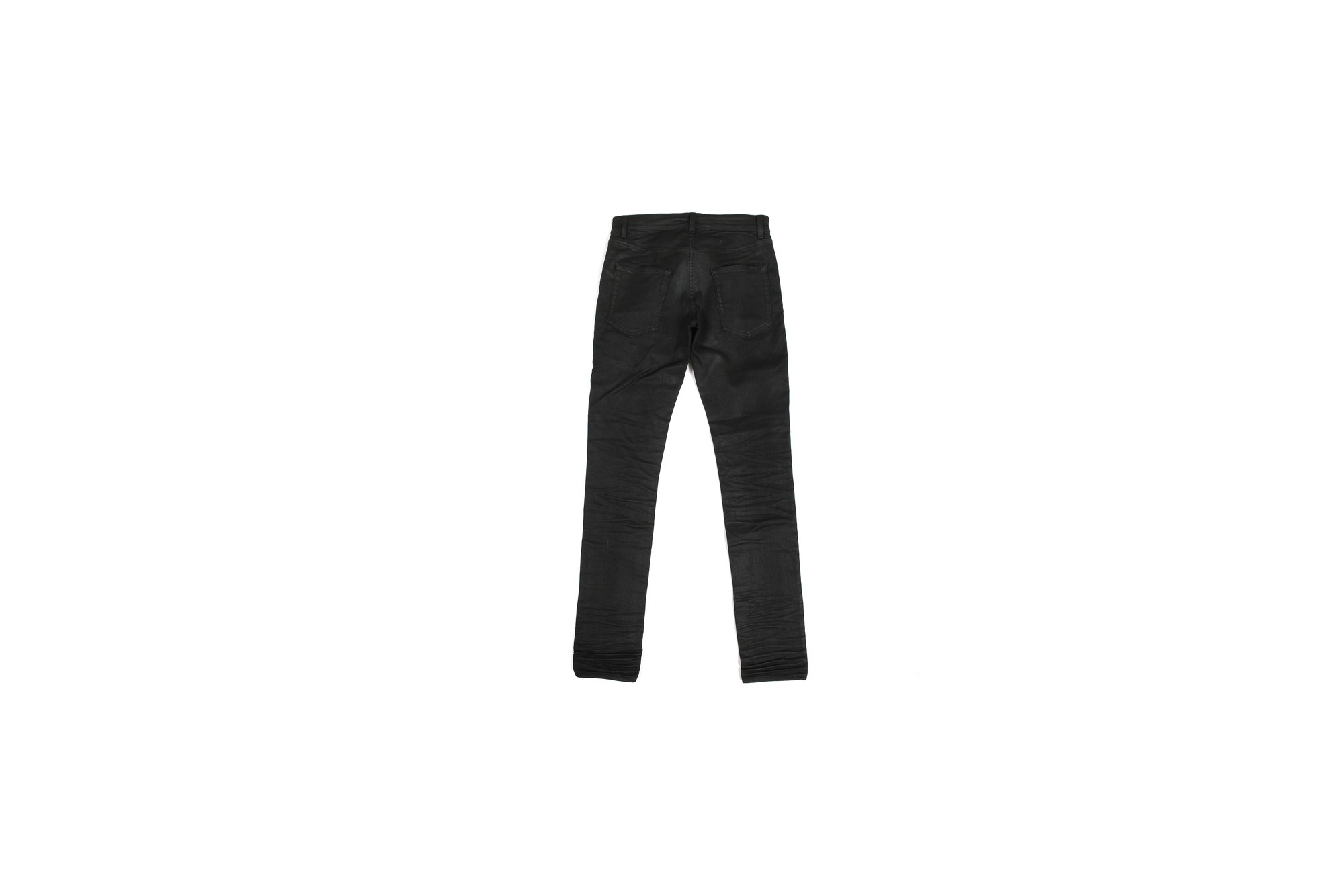 SAINT LAURENT (サンローラン) SKINNY-FIT JEANS COATED BLACK DENIM (スキニーフィット ジーンズ コーティング ブラックデニム) スキニー ストレッチ コーティング デニムパンツ COATED BLACK (コーテッドブラック) Made in italy (イタリア製) 2022春夏 【入荷しました】【フリー分発売開始】愛知 名古屋 Alto e Diritto altoediritto アルトエデリット ジーンズ