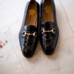 WH + N (ダブルエイチ + エヌ) NWH-0001C 西口モデル Rossetti (ロセッティ ラスト) Nile Crocodile Leather ナイルクロコダイル ビットローファー BLACK (ブラック) MADE IN JAPAN (日本製) 2022 【Alto e Diritto 限定】 【Special Special Special Model】のイメージ