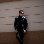 cuervo bopoha (クエルボ ヴァローナ) Satisfaction Leather Collection (サティスファクション レザー コレクション) TOM (トム) LAMB LEATHER (ラムレザー) シングル レザー ジャケット BLACK (ブラック) MADE IN JAPAN (日本製) 2022 【ご予約受付中】のイメージ