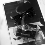 FIXER “BLACK PANTHER 18K GOLD HAVANA×BLACK SMOKE” × Georges de Patricia “Cloud Crocodile 18K GOLD” × ROLEX DAY-DATE “18238” Black Mat Dialのイメージ