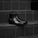 Georges de Patricia(ジョルジュ ド パトリシア) Stradale (ストラダーレ) 925 STERLING SILVER (925 スターリングシルバー) Black Calf (ブラックカーフレザー) サイドジップブーツ NOIR (ブラック) 2022 【Special Model】のイメージ