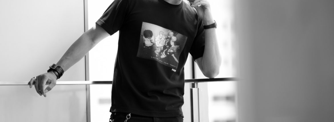 HERBIE YAMAGUCHI × FIXER “FTS-04” The BLITZ KIDS LONDON Photo Print T-shirt BLACK 【Special Model】のイメージ
