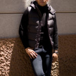 MOORER (ムーレー) FIRE-WK (フェイヤー) Nylon Down Vest ナイロン ダウンベスト ANTRACITE (チャコール) Made in italy (イタリア製) 2022 秋冬新作のイメージ