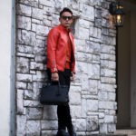 ACATE × cuervo bopoha (アカーテ × クエルボ ヴァローナ) KARIF (カリフ) Montblanc leather (モンブランレザー) トートバッグ レザーバッグ NERO(ネロ) MADE IN ITALY (イタリア製) 2022 【Special Model】のイメージ
