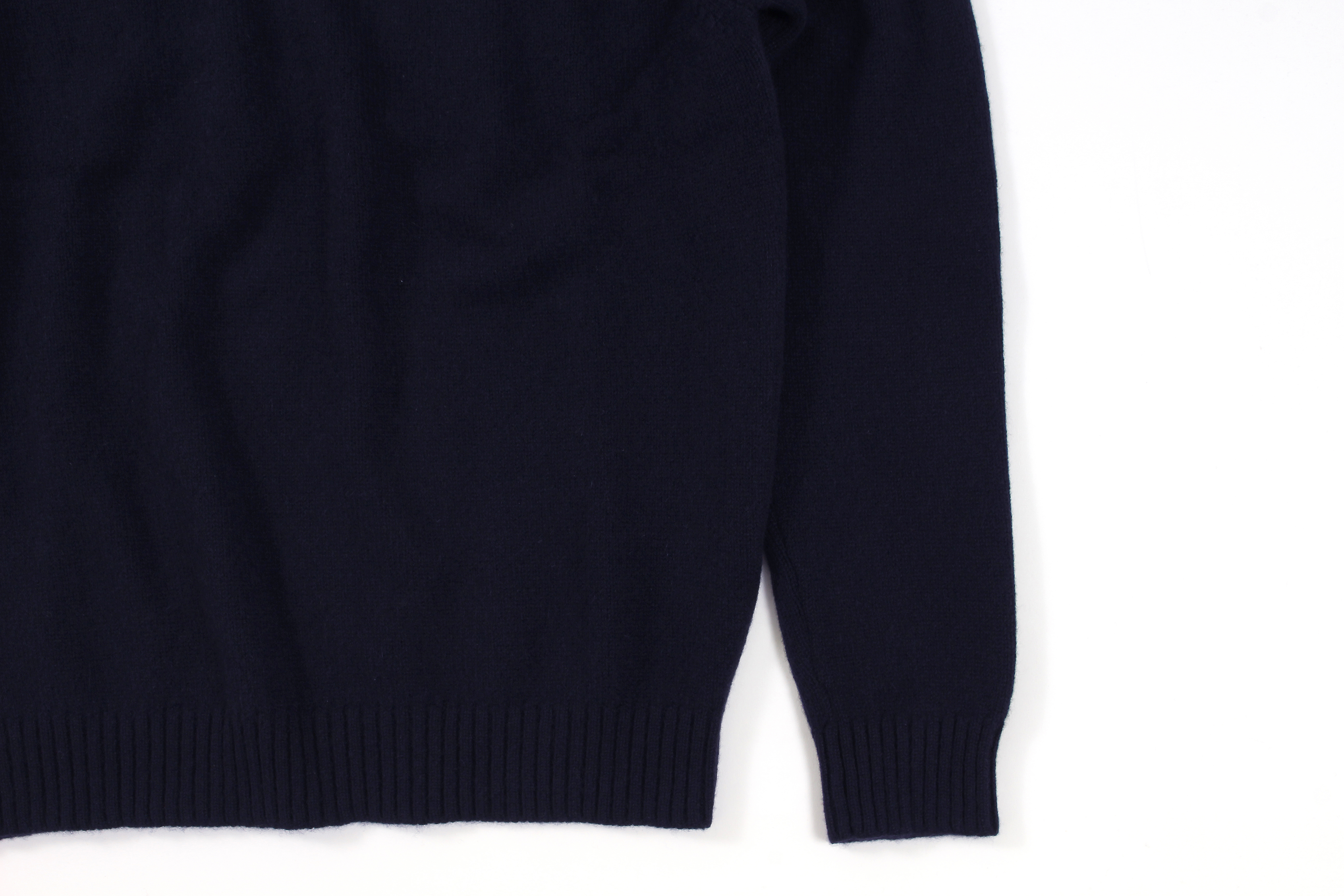 BIBLIOTHECA (ビブリオテカ) Baby Cashmere Crew Neck Sweater (ベビー